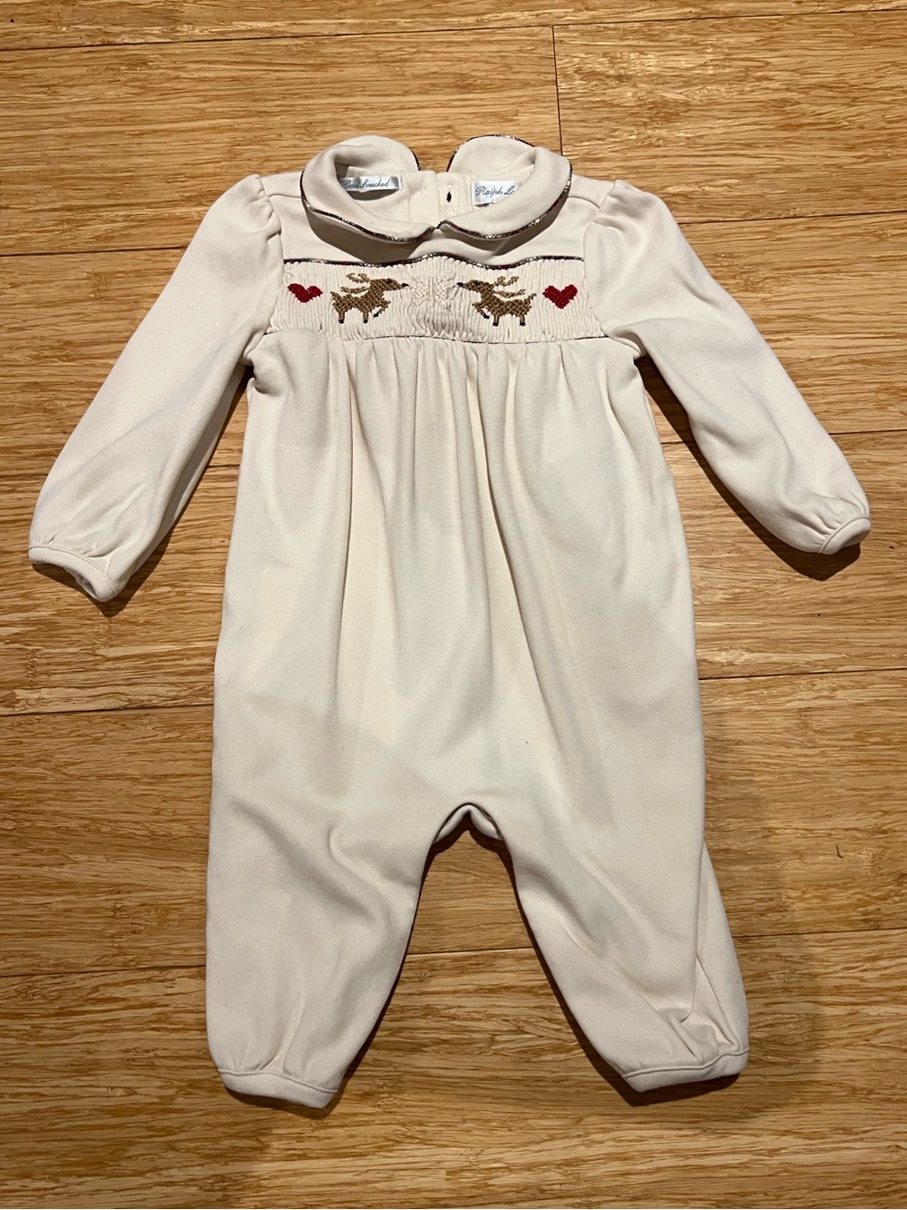 Smocked Ralph Lauren Baby Outfit